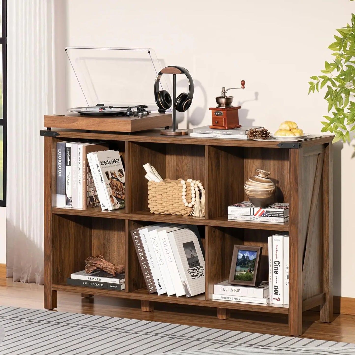 6 Cube Bookcase