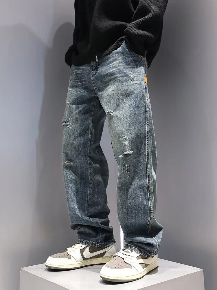 Ripped Jeans Baggy