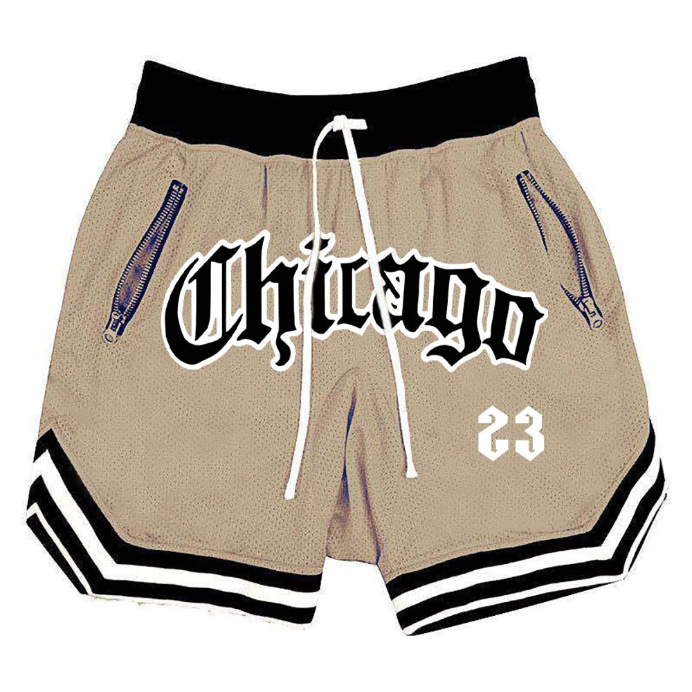 New Men's Sports Fitness Shorts