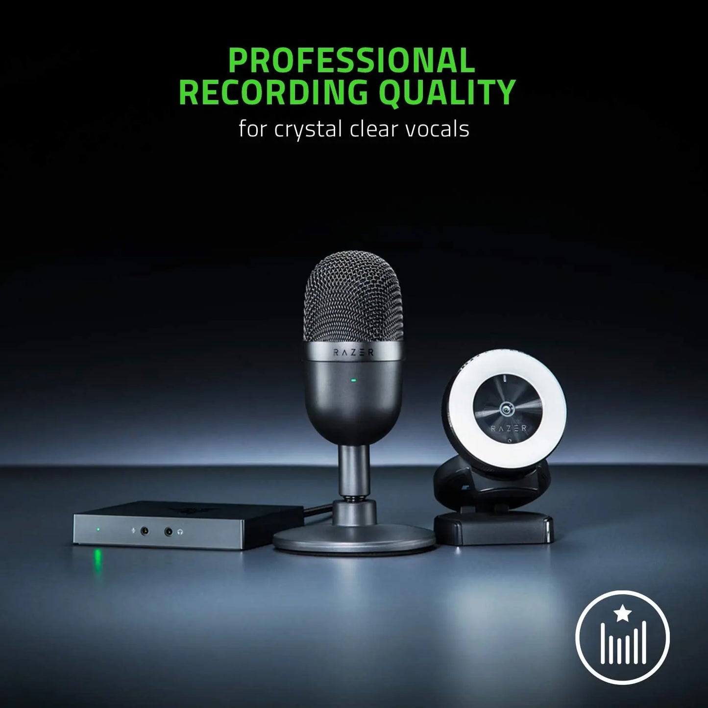 Streaming Microphone with Supercardioid