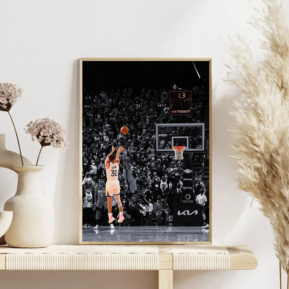 Basketball Player Stephen Curry Poster