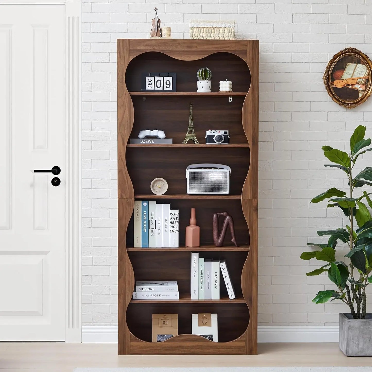 71" Tall Bookshelf
