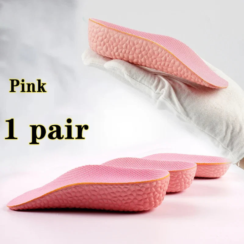 Height Increase Insoles – 1.5/2.5/3.5cm Soft Arch Support Pads