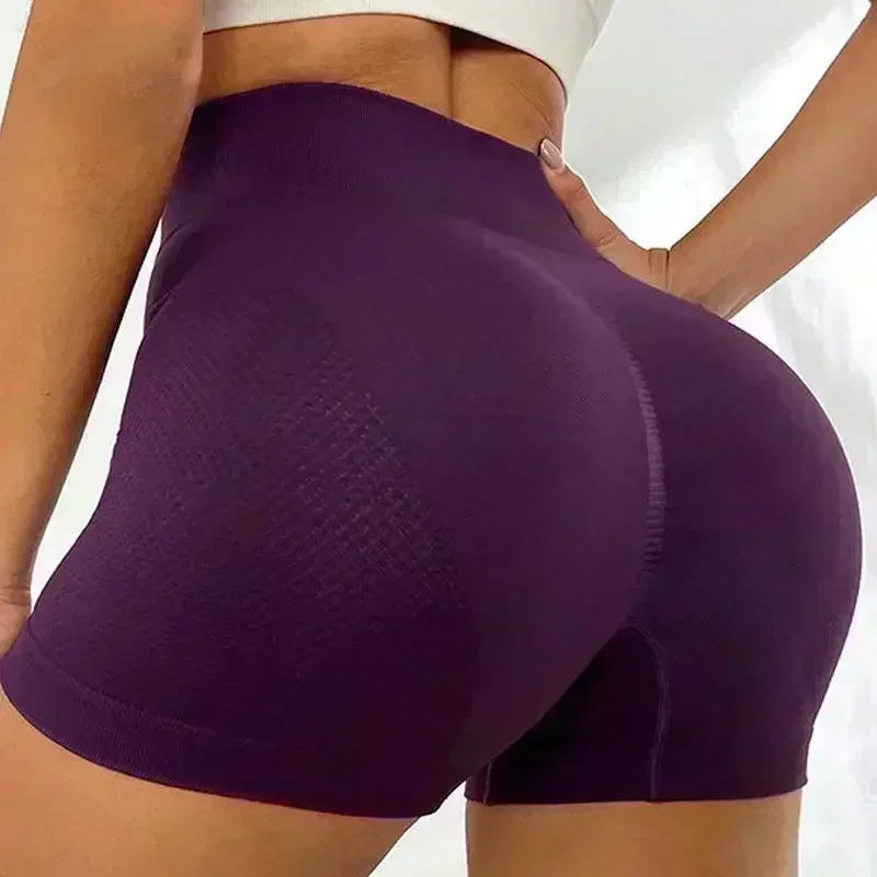 High Waist Hip Lift Yoga Shorts