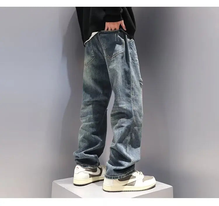 Ripped Jeans Baggy