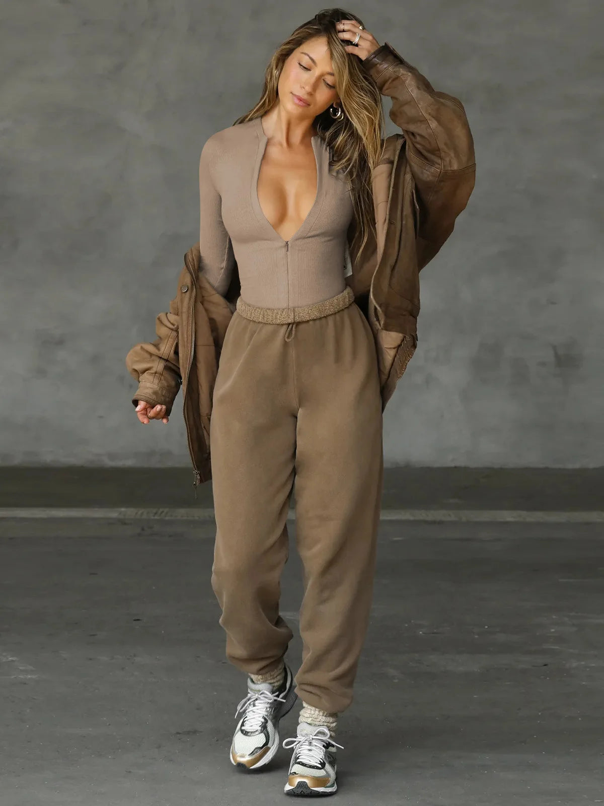 Women Long Sleeve Bodysuit