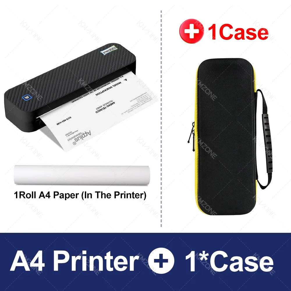 Portable A4 Thermal Printer Bluetooth Photos