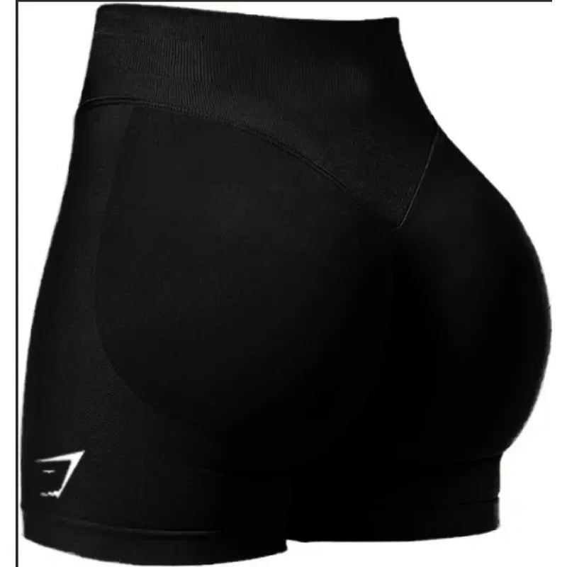 High Waist Hip Lift Yoga Shorts