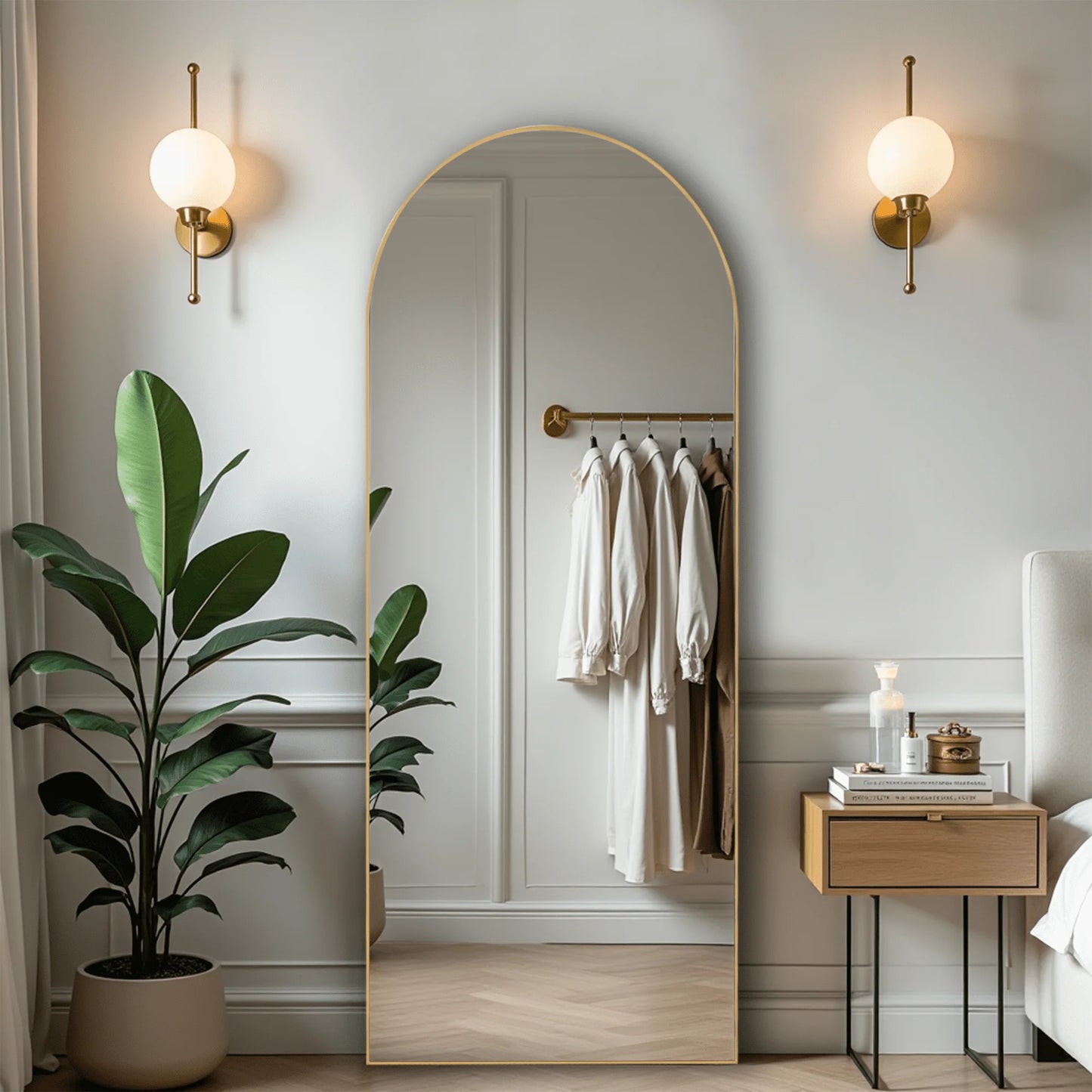 59in Arched Full Length Mirror